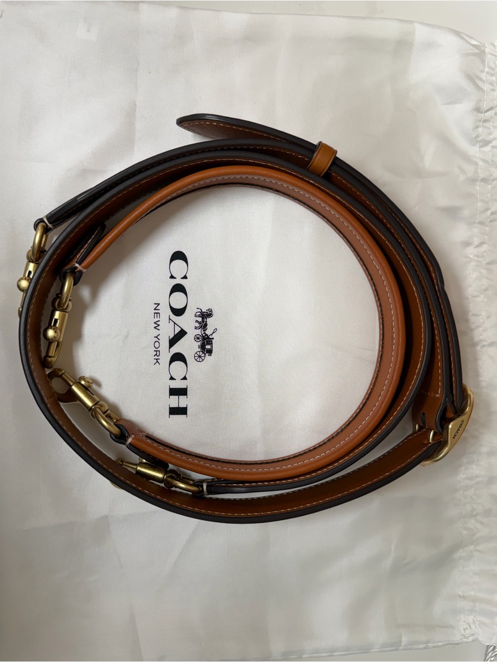 COACH ⁠Soft Tabby Braided Suede Canyon Bag CJ817 NWOT⁠ - Picture 9 of 15